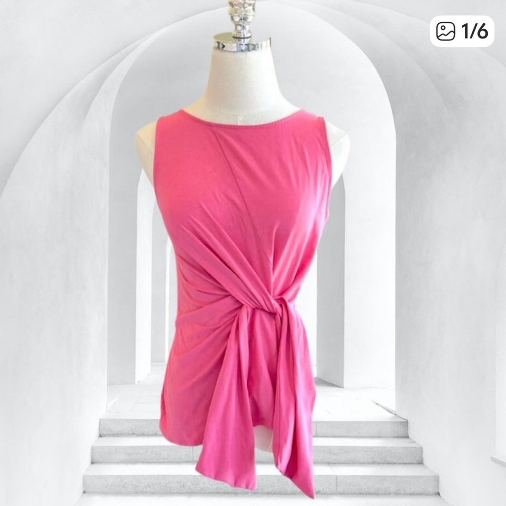 Karen Millen knot tie sleeveless top